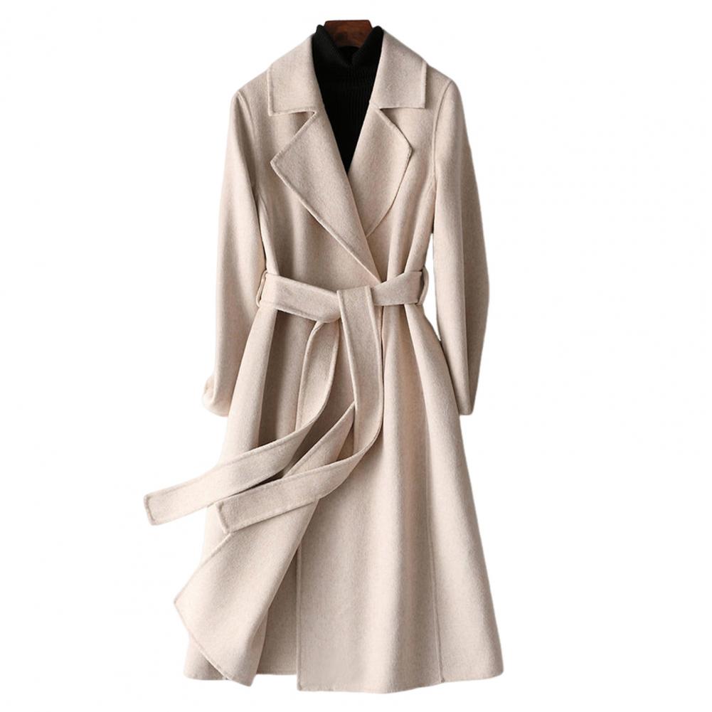 Damen Wollmantel Langer Woll-P – Wool Coat Peacoat Bewertung und Preis