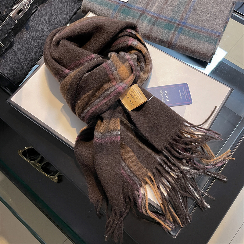 Hohe Qualität Reine 100% Wolle – Wool Scarf Men Bewertung und Preis