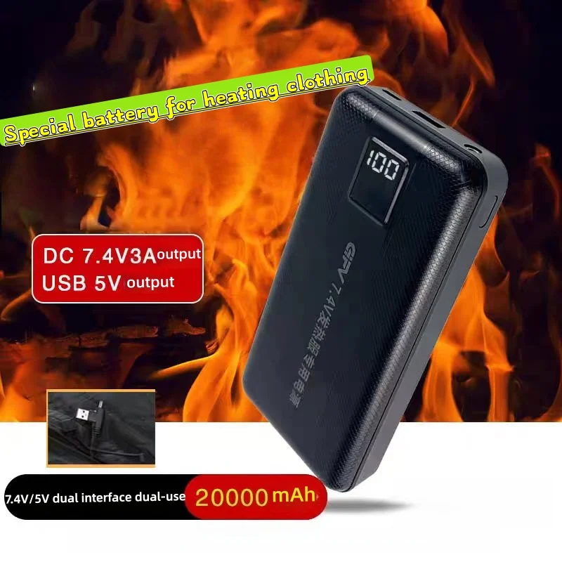 Neue große Kapazität 7,4 V/3 A – Heated Vest Battery Bewertung und Preis