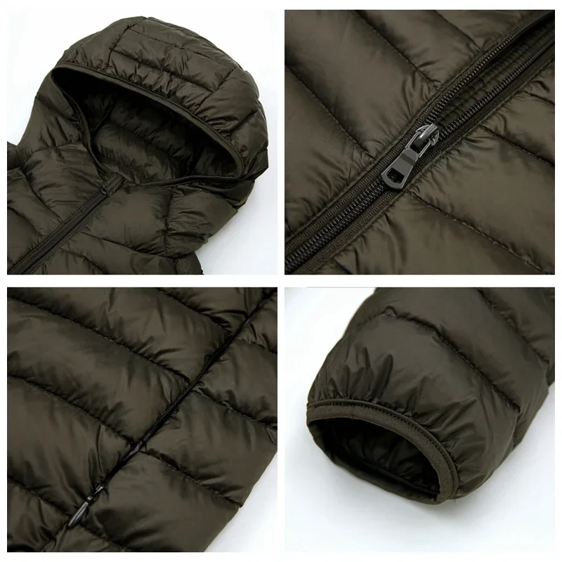 Daunenjacke für Herren, 2024,  – Down Jacket Packable Bewertung und Preis