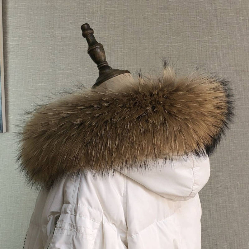 Echter Pelzkragen für Mantel,  – Shawl Wrap Winter Bewertung und Preis