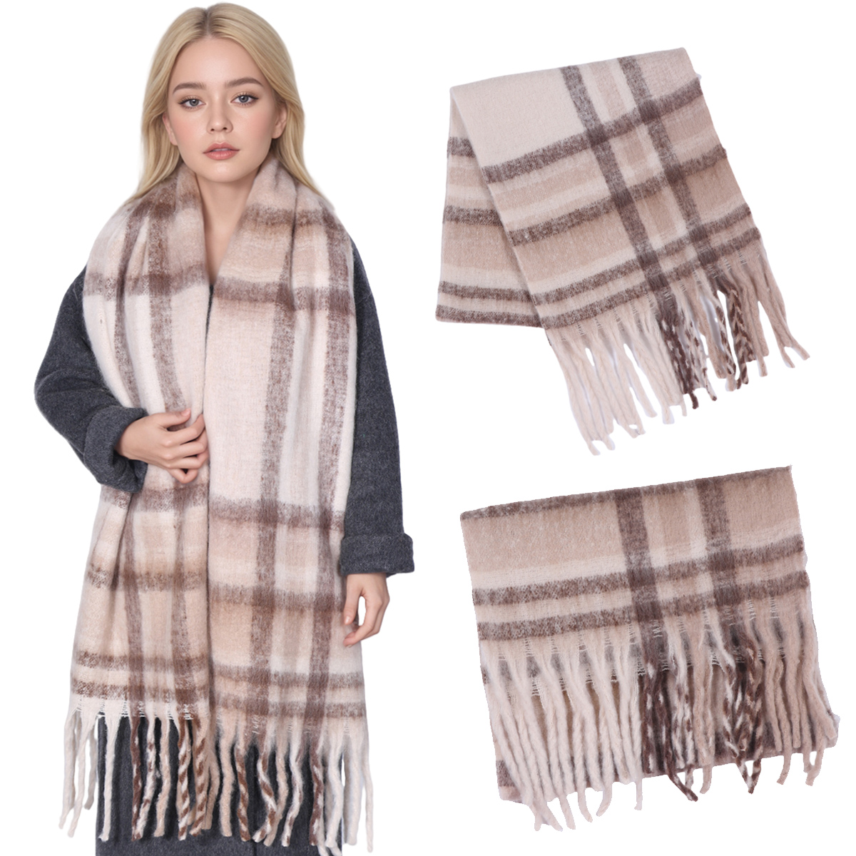 Winter Dicke Streifen Kaschmir – Wool Scarf Men Bewertung und Preis