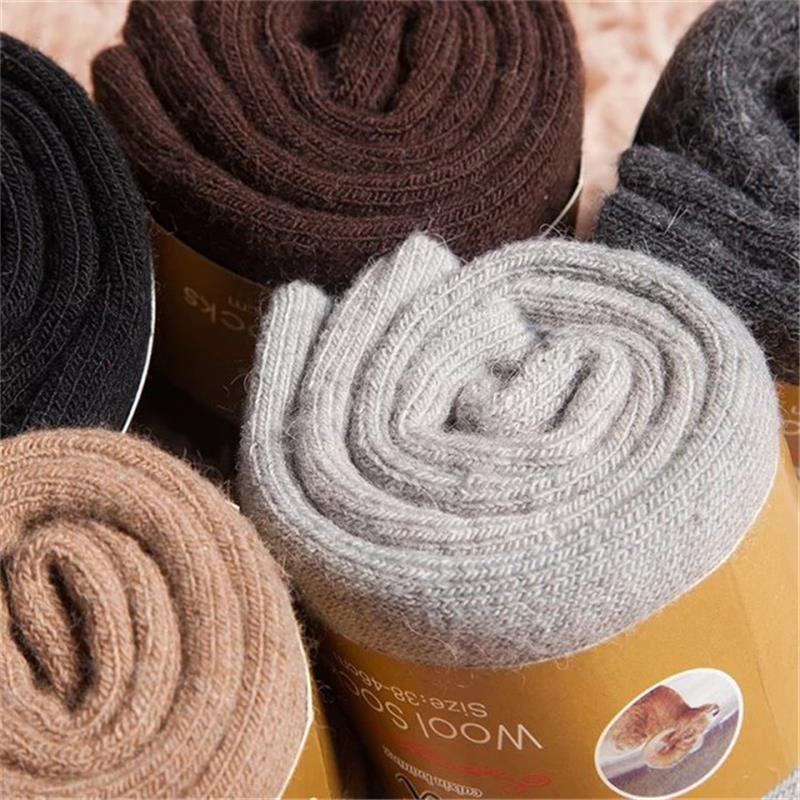 4 Paare/los männer Winter Supe – Thermal Sock Wool Bewertung und Preis