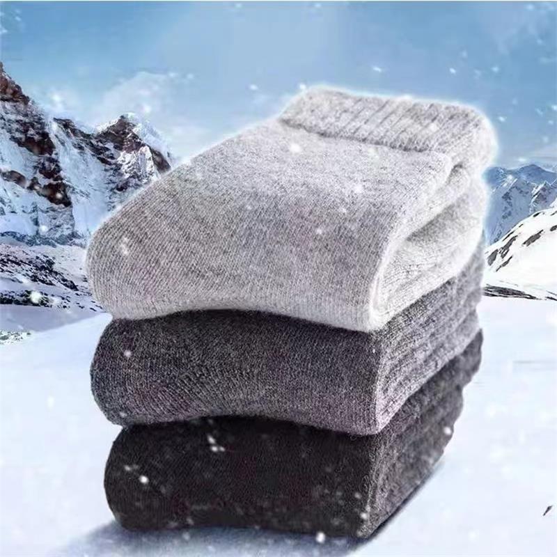 4 Paare/los männer Winter Supe – Thermal Sock Wool Bewertung und Preis