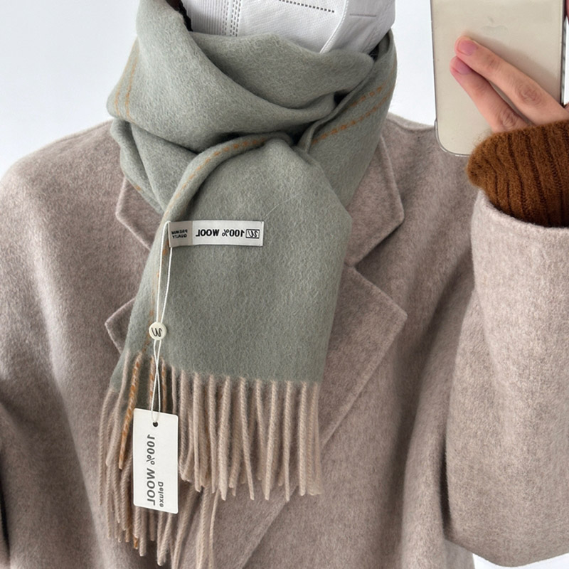 Elegante Gute Qualität 100% Wo – Wool Scarf Men Bewertung und Preis