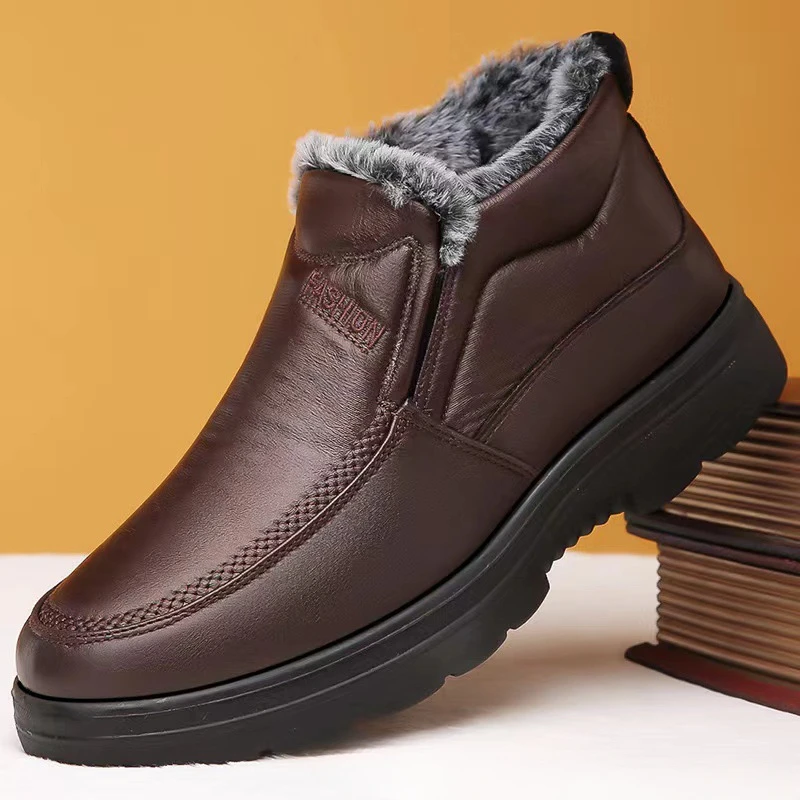 Winter herren Stiefeletten Plü – Waterproof Winter Boot Bewertung und Preis