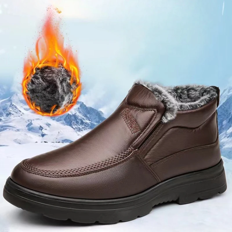 Winter herren Stiefeletten Plü – Waterproof Winter Boot Bewertung und Preis