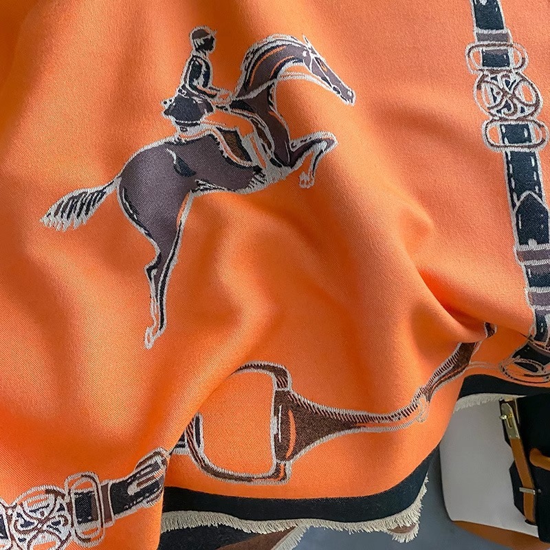 Retro Rider Horse Schal aus Ka – Shawl Wrap Winter Bewertung und Preis