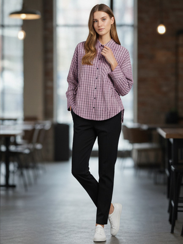 Damen Trendiges Kariertes Hemd – Flannel Shirt Lined Bewertung und Preis