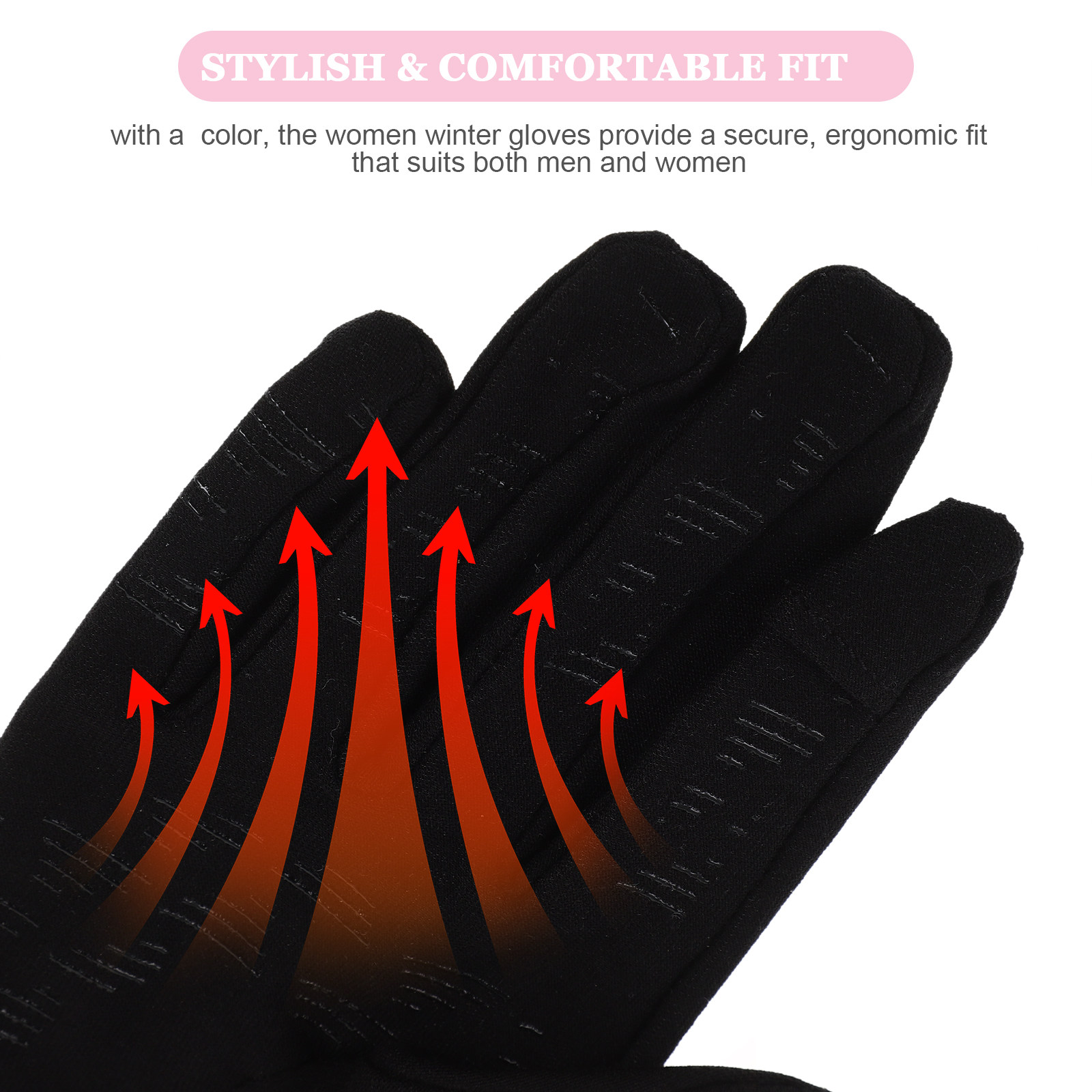 Touchscreen-Skihandschuhe für  – Snow Glove Insulated Bewertung und Preis