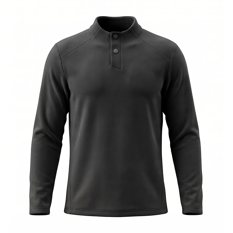 Herren-Henley-Langarmshirt mit – Flannel Shirt Lined Bewertung und Preis