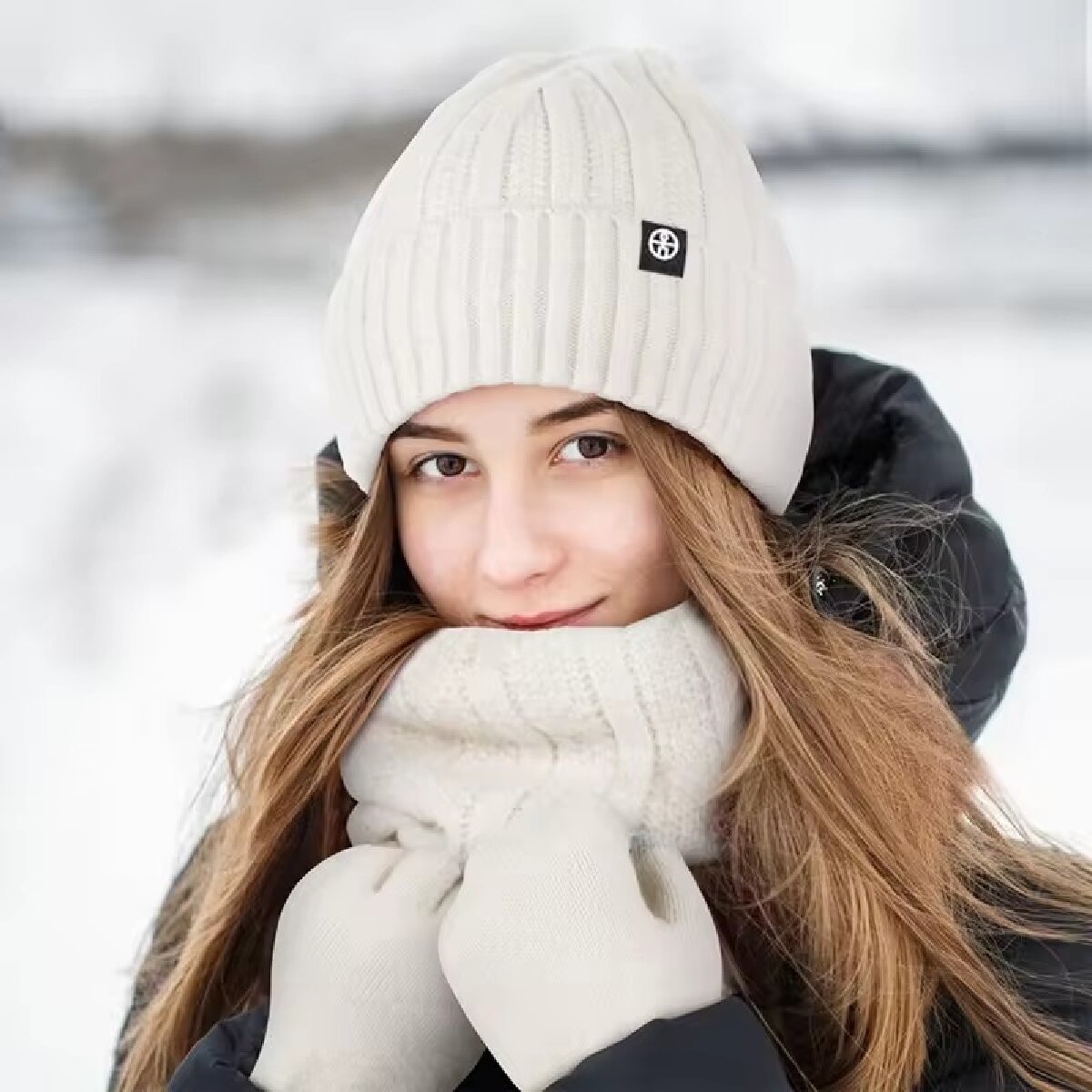 3 stücke Winter Beanie Hut Han – Wool Scarf Men Bewertung und Preis