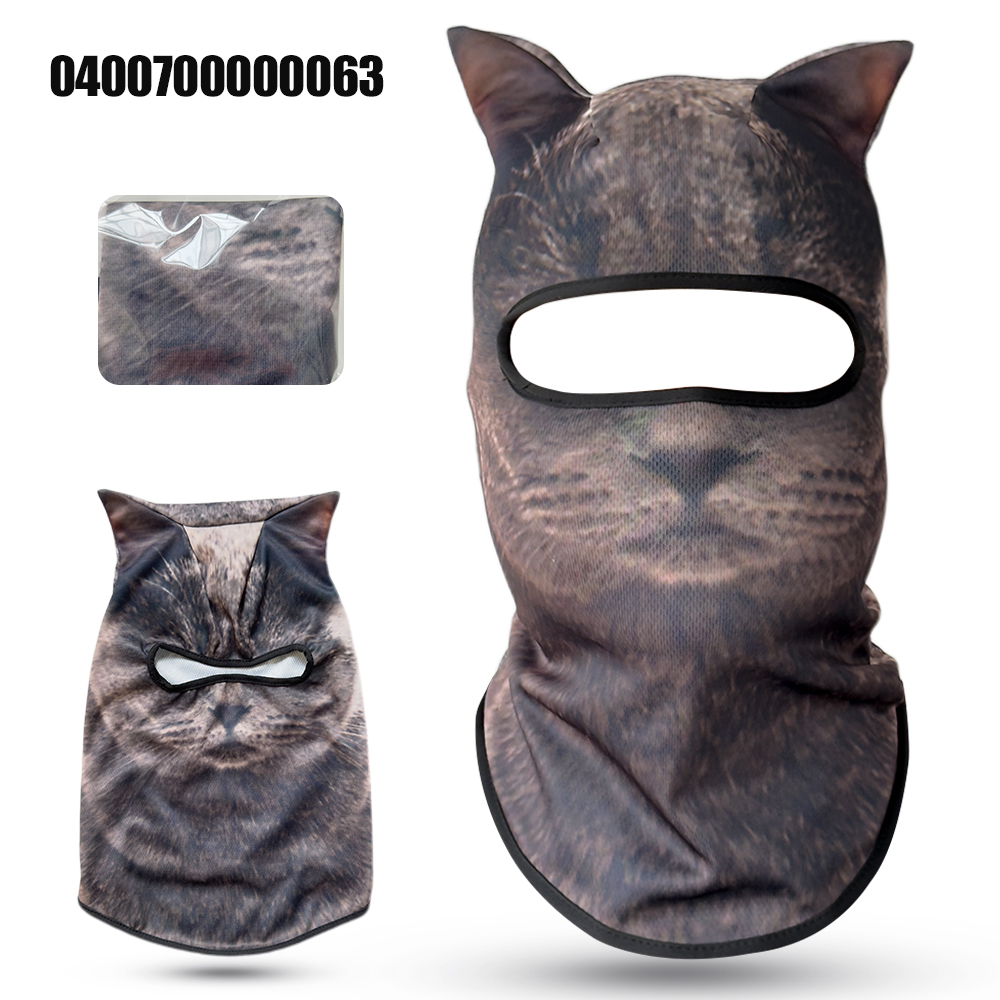 3D Katzen-Skimaske mit Ohren,  – Balaclava Ski Mask Bewertung und Preis