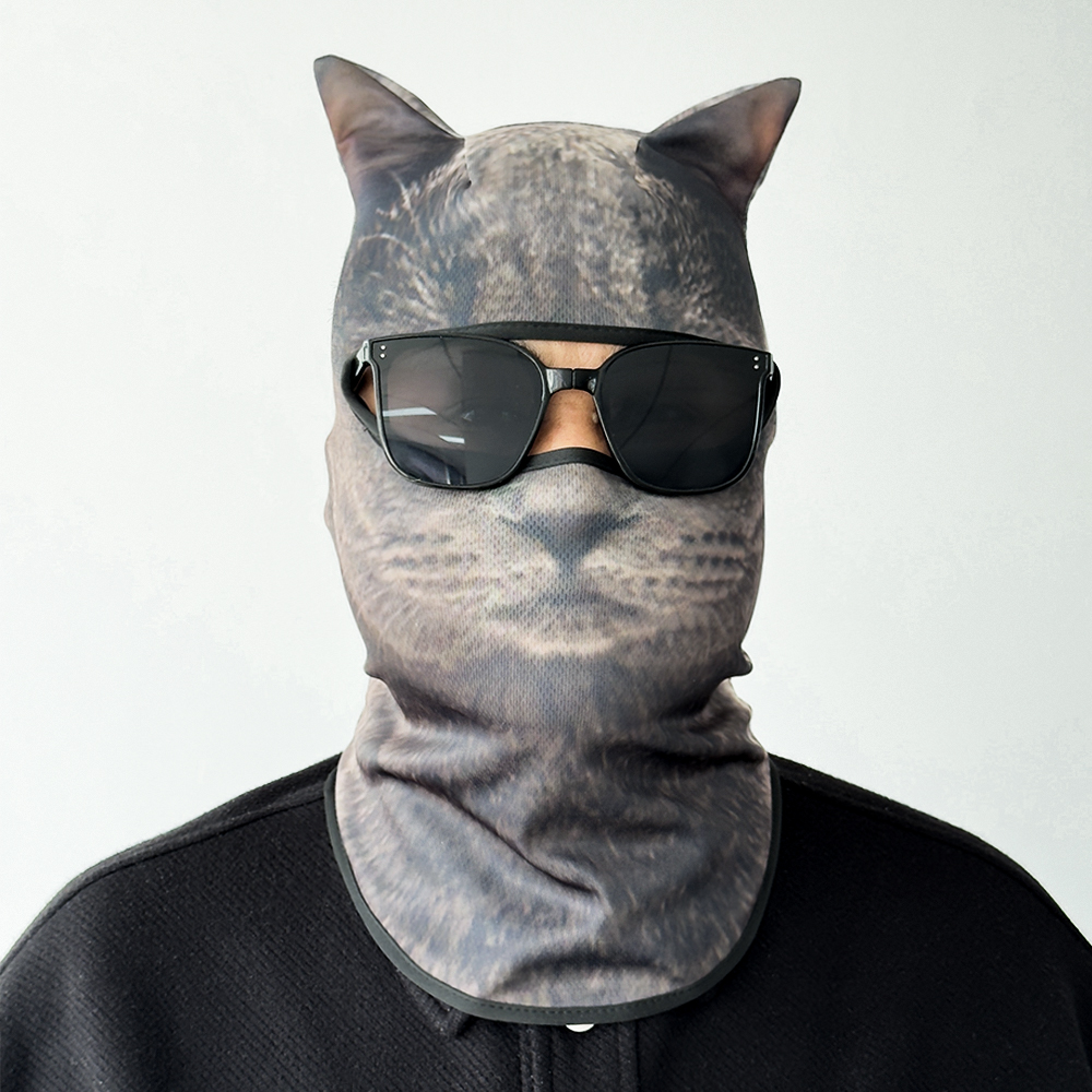 3D Katzen-Skimaske mit Ohren,  – Balaclava Ski Mask Bewertung und Preis