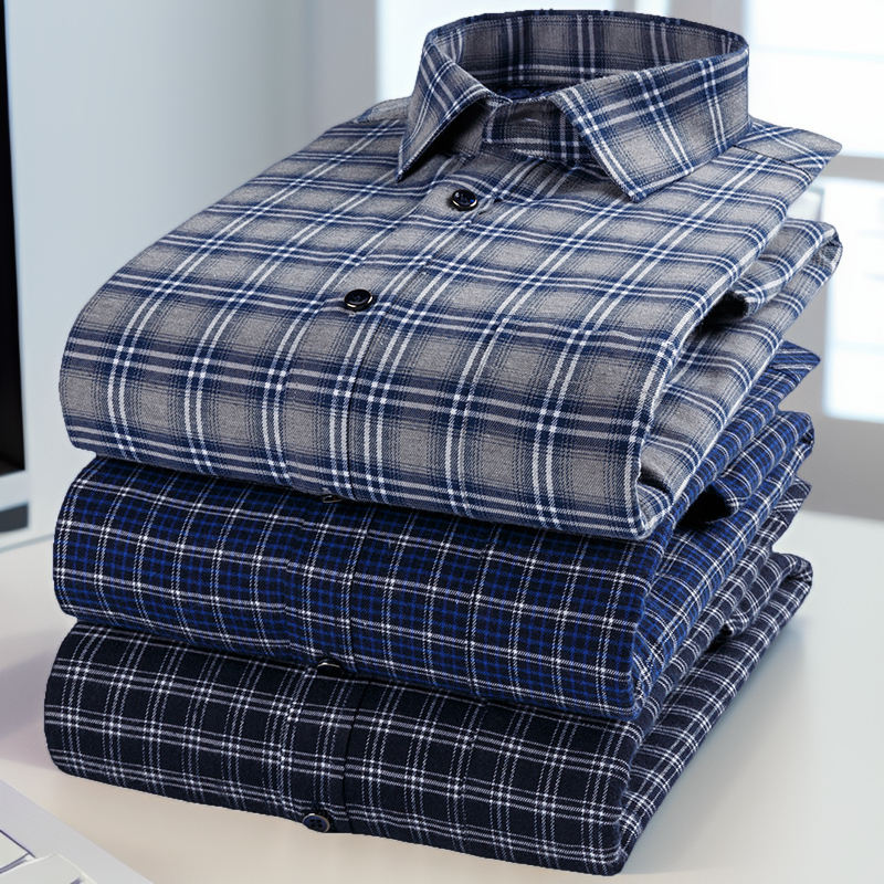 Herren-Winter-Flanellhemd, loc – Flannel Shirt Lined Bewertung und Preis