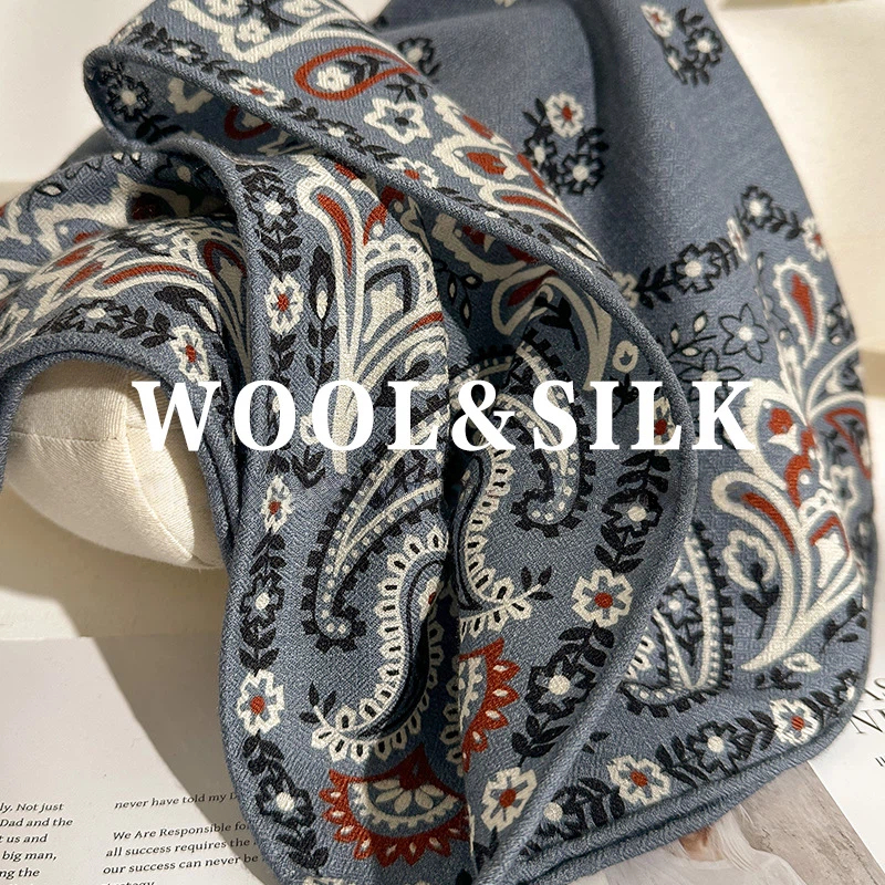 70% Wolle 30% Seide Schal Frau – Shawl Wrap Winter Bewertung und Preis