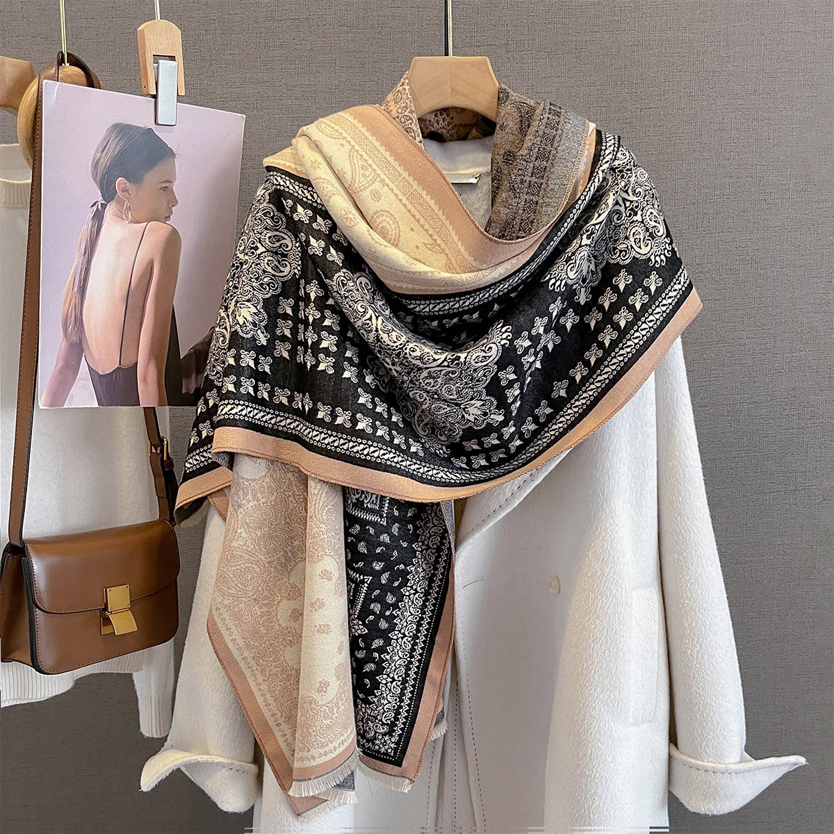 Winter Kaschmir Schal Frauen L – Cashmere Pashmina Wrap Bewertung und Preis