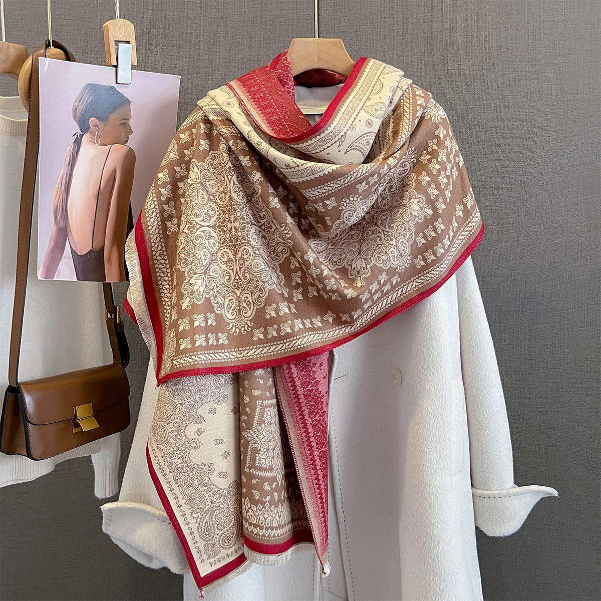 Winter Kaschmir Schal Frauen L – Cashmere Pashmina Wrap Bewertung und Preis