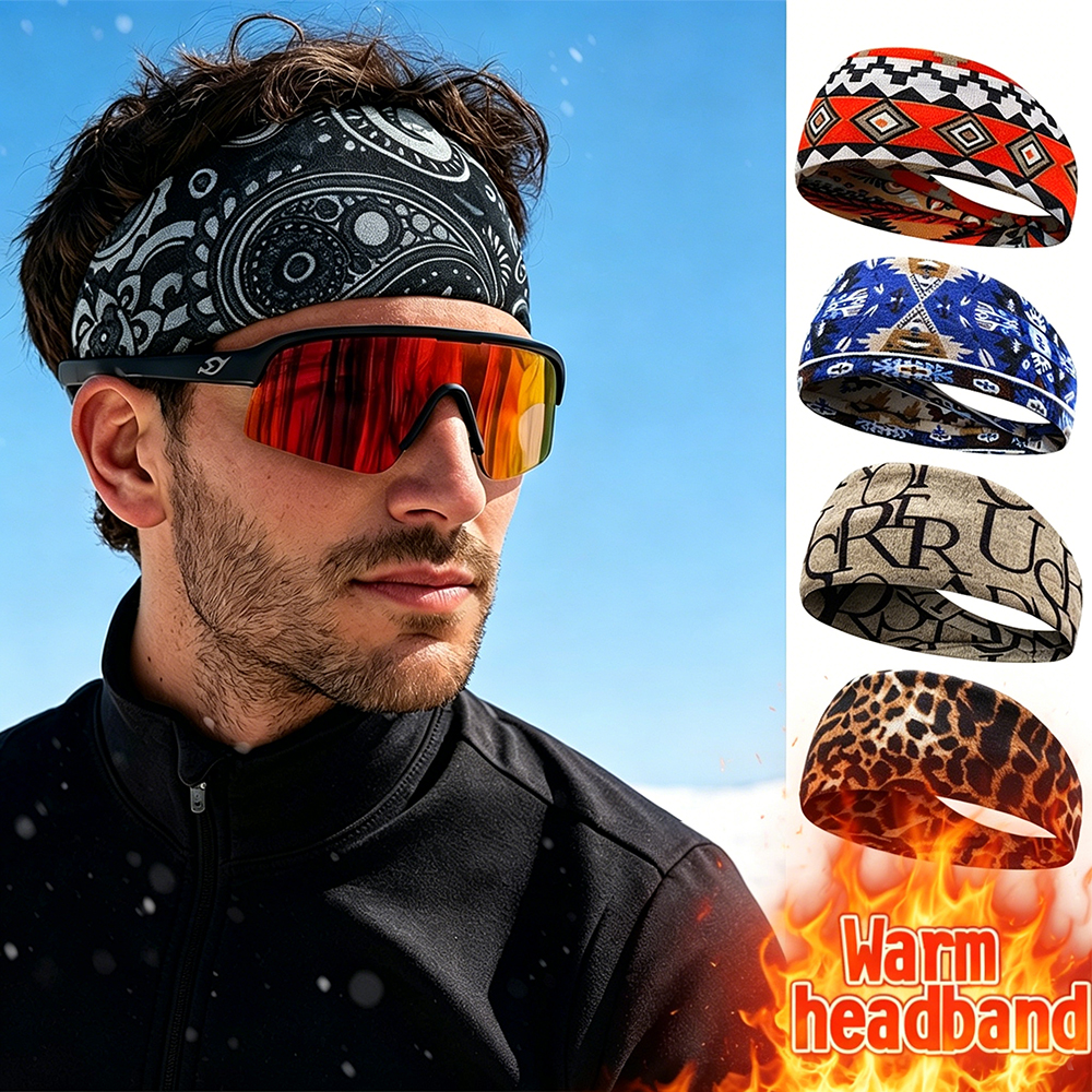 Bedrucktes Fleece-Stirnband, w – Fleece Ear Warmer Band Bewertung und Preis