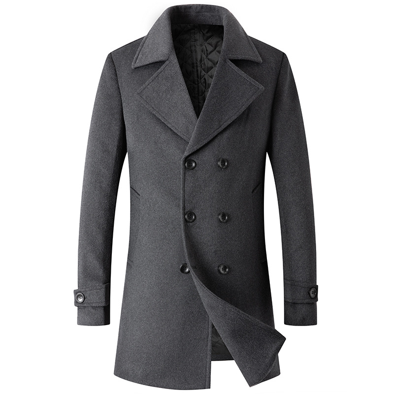 Zweireiher Mantel Männer Peaco – Wool Coat Peacoat Bewertung und Preis
