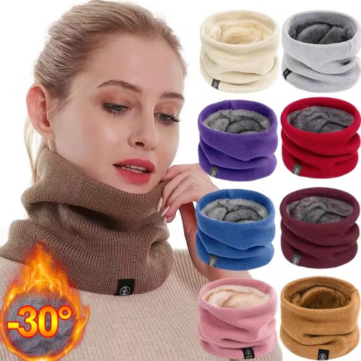 Solide Winter Plüsch Schalldäm – Neck Gaiter Fleece Bewertung und Preis