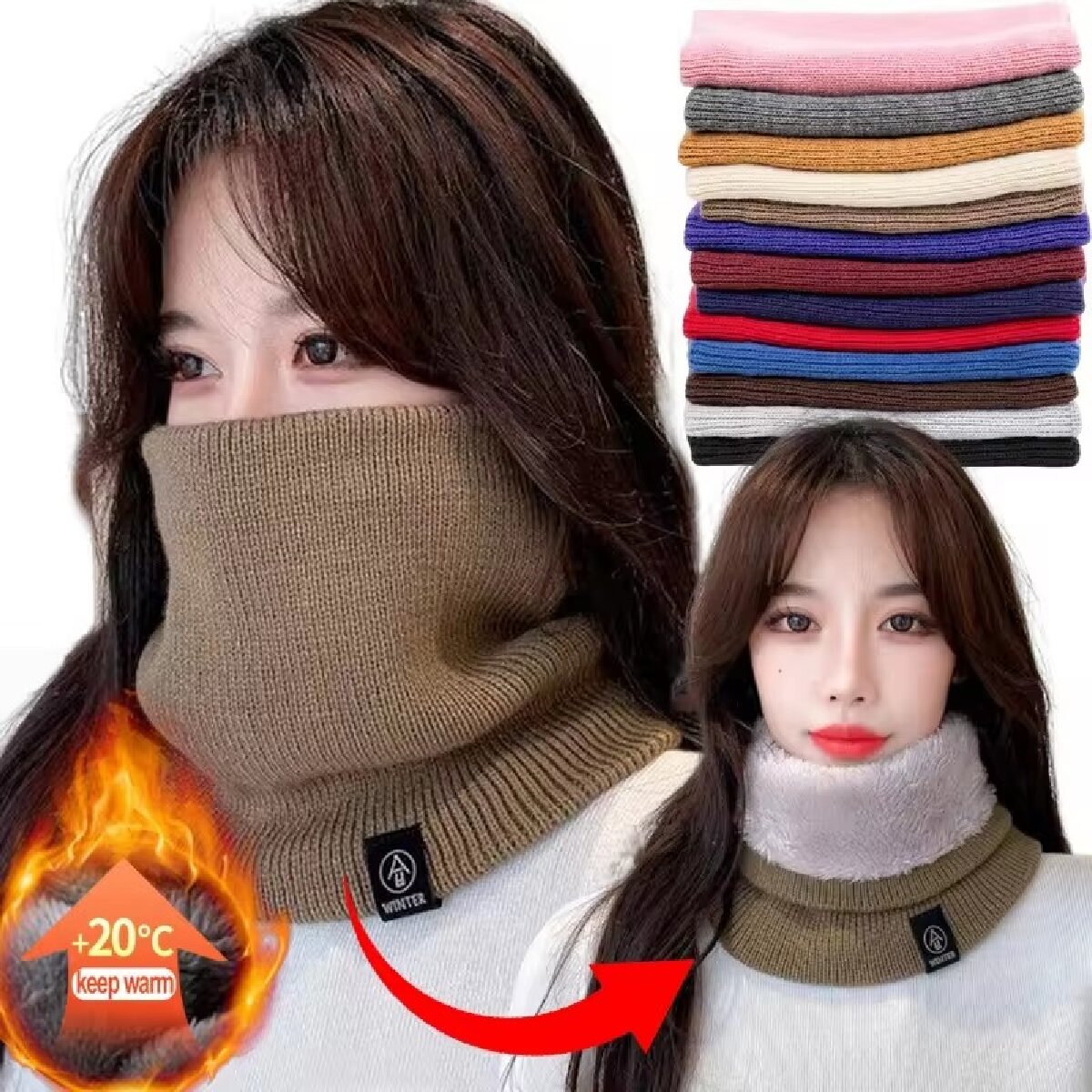 Solide Winter Plüsch Schalldäm – Neck Gaiter Fleece Bewertung und Preis