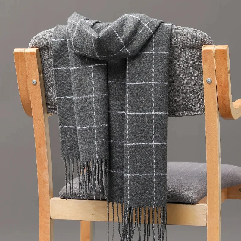 2024 neue Winter Männer Schal  – Wool Scarf Men Bewertung und Preis