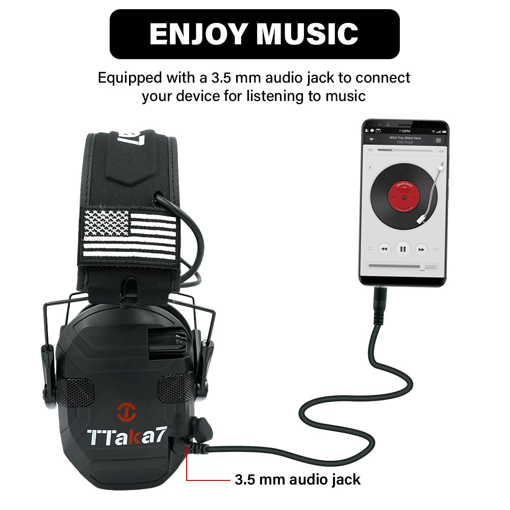 W1/W3 Elektronischer Schieß-Ge – Earmuffs Foldable Bewertung und Preis