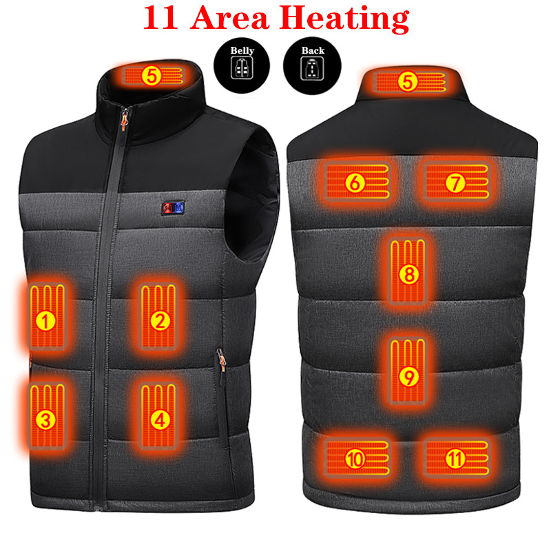 2025 Neue beheizte Weste für M – Heated Vest Battery Bewertung und Preis